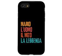 Mario L'Uomo Il Mito La Leggenda Festa di Compleanno Coque pour iPhone SE (2020) / 7/8