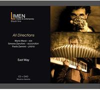 MARIO MARZI - EAST WAY (CD+DVD) - Bartòk; Ligeti; Khachaturian; Part