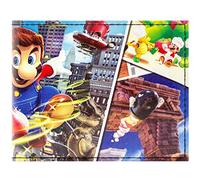 Mario Party Odyssey royaumes Multicolore Bi-pli Portefeuille