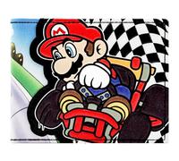 Mario Party Personnages de Course Multicolore Bi-Pli Portefeuille