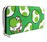 Mario Party Yoshi avec ufs de Dinosaure schéma Vert Portefeuille
