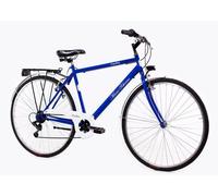 MARIO SCHIANO vélo de ville 28 hommes , vélo de marche 7 vitesses Shimano , Bleu