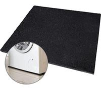 Mario10 Tapis Anti-Vibration pour Machine à Laver 60 x 60 cm 60x60x1.5 Noir