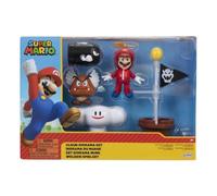 Original Nintendo Super Mario Cloud World Diorama Set, 6,5 cm