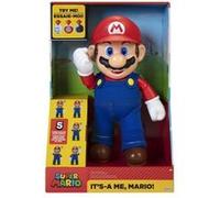 Jakks Pacific Figurine électronique Nintendo Mario It's-A-Me Super 36 cm Multicolore Enfants