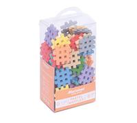 Marioinex 903667 Lot de 70 tablettes Mini Waffle Pastel, Bleu, Vert, Rose, Rouge, Bleu Sarcelle