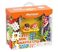 Marioinex 904169 Mini Waffle City Shop, 148 pièces, 2 Figurines