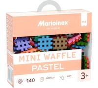 Marioinex Blocs De Construction Waffle Mini Pastel 140 Pièces