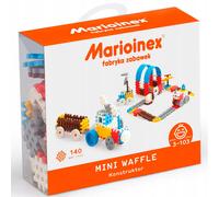 Marioinex Jeu De Construction Mini Waffle Building Blocks Set 3 140 Pièces