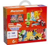 Marioinex Jeu De Construction Waffle Blocs D´action Mini-brigade De Pompiers