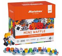 Marioinex Waffle Mini CONSTRUCTOR 200 pièces Blocs créatifs 4+, 3,5 x 3,5 cm