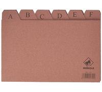 Mariola 3104 Index alphabétique 24 positions en Carton 200 x 120 mm