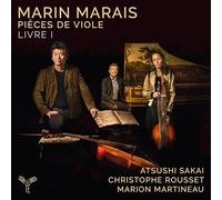 Marion Martineau – Marin Marais : Pièces de viole. Livre I – CD – Harmonia Mundi