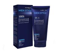 Marion Men Style Homme Anti Gris Coloration Cheveux Shampooing avec biotine, Guarana 150 g