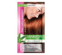 Marion, Shampooing pour couleur de cheveux en sachet, résiste à 4 à 8 lavages, à l’aloe vera et à la kératine, couleur semi-permanente