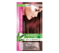 Marion, Shampooing pour couleur de cheveux en sachet, résiste à 4 à 8 lavages, à l’aloe vera et à la kératine, couleur semi-permanente