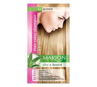 Marion, Shampooing pour couleur de cheveux en sachet, résiste à 4 à 8 lavages, à l’aloe vera et à la kératine, couleur semi-permanente