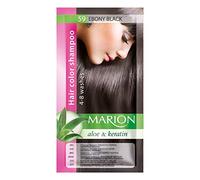 Marion, Shampooing pour couleur de cheveux en sachet, résiste à 4 à 8 lavages, à l’aloe vera et à la kératine, couleur semi-permanente