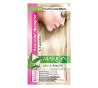 Marion, Shampooing pour couleur de cheveux en sachet, résiste à 4 à 8 lavages, à l’aloe vera et à la kératine, couleur semi-permanente