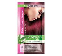 Marion, Shampooing pour couleur de cheveux en sachet, résiste à 4 à 8 lavages, à l’aloe vera et à la kératine, couleur semi-permanente