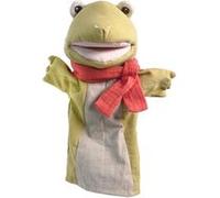 Marionette Grenouille - 26 cm Orange G