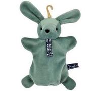 Marionette Lapin Dorlotin - vert sauge Beige G