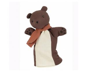 Marionette ours - coton double gaze