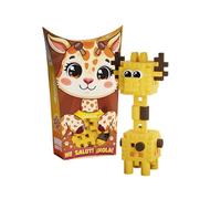 Marionex Lot de 35 Mini Blocs gaufrés pour Animaux de Compagnie Motif Girafe