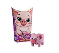 Marionex Mini Waffle Pocket Pets - Cochon, 25 pièces