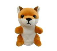 Marionnette à doigt : petit écureuil en peluche, marionnette animale | Doux, joli compagnon pour enfants | Compagnon de jeu interactif coloré pour enfants, spectacles, écoles, temps de