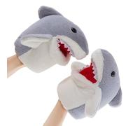Marionnette à La Main Requin | Jouet En Peluche Doux De Jeu De Rôle | Bonhomme De Main Animal En Peluche - Pour Garçons Famille Salle De Bain Piscine Maison Fête École Salle De Jeux D'école