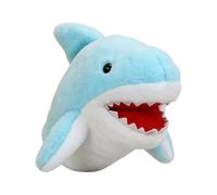 Marionnette à Main Animale, Jouet Requin en Peluche avec Bouche Mobile - Marionnette en Peluche - Famille École Maternelle Salle de Jeux théâtre