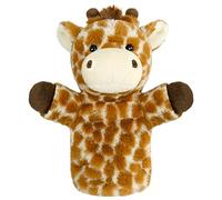 Marionnette à main animale - Jouets en peluche lion et girafe, accessoires de scène interactifs pour raconter des histoires et jouer | Animal de marionnette à main pour garçons, filles, parents, éduca