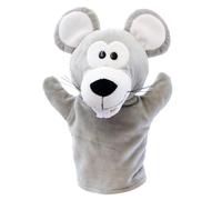 Marionnette à Main, Asudaro Marionnette à Main en Peluche d'animal Dessin Animé Qui Peut Ouvrir Bouche - pour Raconter des Histoires, Enseigner, Préscolaire, Cadeaux - Souris