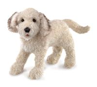 Marionnette à main chien labradoodle