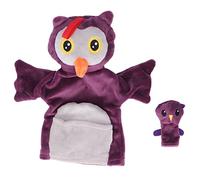 Marionnette à Main en Peluche, Animal de Dessin animé, Hibou, Jouet interactif, poupée pour Parents et Enfants, Jeux en Classe, Spectacles de marionnettes