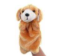 Marionnette À Main En Peluche Pour Chien, Chiot, Animal Mignon, Poupée, Jeu De Simulation, Cadeau Parent-Enfant, Design Animal Doux Et Confortable À Porter