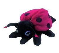 Beleduc Marionnette Coccinnelle - Marionnette à Main pour Enfant 3 Ans et Plus - Jeu Histoire de Peluches - Développe Communication, Imagination et Attention de l'enfant - Douce et Amusante
