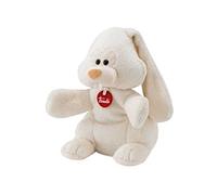 Trudi – Marionnette à main Lapin Virgile – Peluche beige – 16x23x20 cm (S) – Modèle 29958