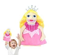 Marionnette à Main, marionnette Royale Marionnette à Main en Peluche Douce, | Peluche douce pour l'éducation précoce parent-enfant, d'imagination, narration Princesse