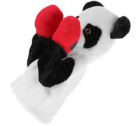 Marionnette à Main Panda de Boxe D’éveil Rétractable | Peluche et Plastique, Jeu de Rôle Entre Amis, Présentations Ludiques, Toucher Renforcé, Coordination Main-cerveau