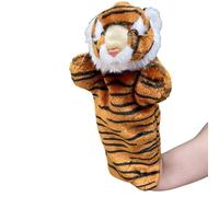 Marionnette à main pour animaux en peluche - de 15,75 pouces, peluche, éducatif avec tissu doux | Accessoire de jeu interactif pour qui améliore l'imagination, soutient la