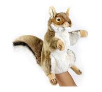 peluches - marionnette ecureuil 28 cm