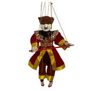 Marionnette alchimiste birmane Zawgyi - Yoke The Folk Art Doll Collector