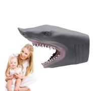 Marionnette Alligator, marionnette à Main saure - Dessin animé Requin Crocodile Animal Jouet marionnettes à Main - Jeu de rôle en Caoutchouc Souple, marionnette à tête de, Jouets à pour raconter