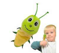 Marionnette Animale - 9cm Set Jouet Main Enfant | 1 Pièce Peluche Douce Doigt Insecte (Abeille Papillon Çoccinelle Fourmі Chenille Lıbellule) | Bébés Jeunes Eņfants