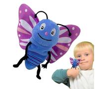 Marionnette Animale réaliste - Marionnette Douce, marionnettes adaptées aux | Ensemble de marionnettes à Doigt, Mignonne à Main, Jouets d'histoire en Peluche pour Tout-Petits