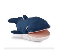 Histoire d'Ours Marionnette Baleine bleue Trésors Marins 30 cm