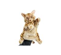 peluches - marionnette chat leopard 35 cm