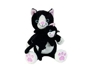 Marionnette Chat maman et bébé "Cara & Mimi" - Beleduc